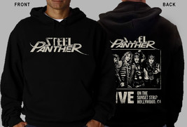 Steel Panther - American rock band, Black HOODIE (sizes: S to 3XL) - £24.54 GBP