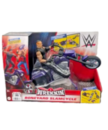 WWE Wrekkin&#39; Boneyard Slamcyle Motorcycle with Action Figure Box has She... - $21.77 CAD