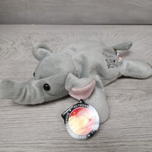 Walt Disney World Animal Kingdom Baby Elephant Beanie Plush Sounds Original Tags - $7.00