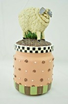 Decorative Lamb Candle with Topper - 7 inch - Country Milk Jug Design - £18.01 GBP