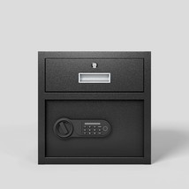 Steel Security Safe with Electronic Keypad for Valuables - $166.99