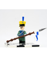 Custom Napoleon Minifigures Napoleonic Wars Bavarian Uhlan N040 - $2.49