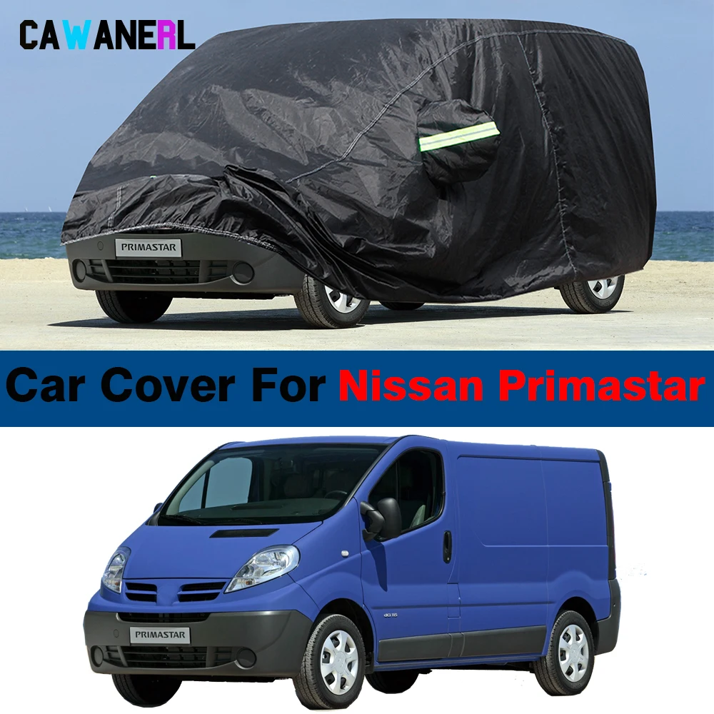 L waterproof car cover for nissan primastar 2000 2024 mpv outdoor anti uv sun rain snow thumb200