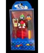 RARE Looney Tunes Six Flags Exclusive Pens In Package Vintage Taz Marvin... - $55.88