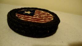 American Flag jute Coaster set- 5 piece image 5