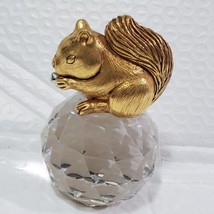 Rare Swarovski Trimlite Squirrel Paperweight #72110 - $280.14