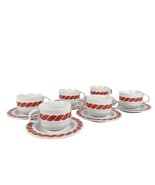1970s Bob Van Allen Mikasa Japan NAUTILUS TERRACOTTA Mug Cup &amp; Saucer Se... - $72.62 CAD
