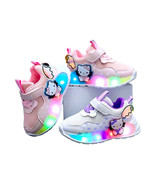 Hello Kitty Girls Light Up Sneakers Toddlers Casual Sports Shoes Kids Tr... - £21.19 GBP