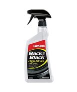 Mothers Back-to-Black High-Gloss Tire Shine, 24 oz.  Maximum Shine, Wet... - $500.62 MXN