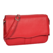 DR313 Women’s Leather Shoulder Messenger Handbag Red - $79.96