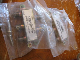 NEW Cable Tronix TV Antenna 3-Way &amp; 4-Way Splitter / 5-1000 MHz / 7.5dB ... - $19.14