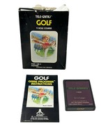Atari 2600 Game Sears Tele-games Golf In Box w/Manual 1981 - $37.99