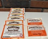 Johnsons Foot Soap 8 Packets Soothes Tired Aching Feet Softens Calluses - £71.03 GBP