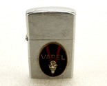 Varel Gas &amp; Drill Bits Lighter, Vintage Flip-Top Case, Tradeship, Made i... - £15.37 GBP