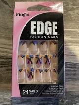 Fing&#39;rs Fashion Nails Stick On Tabs - #31120 F-90 - £6.82 GBP