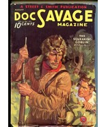 DOC SAVAGE 08/1934-18TH ISSUE-SQUEAKING GOBLIN-BAUMHOFER COVER-good+ - £237.82 GBP