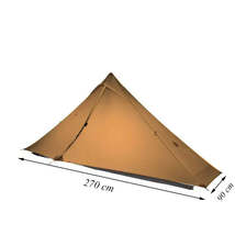 FLAME’S CREED Lanshan 1 Pro - 20d Silnylon 1 Person Ultralight Camping Tent - £130.87 GBP+