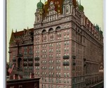 The Waldorf Astoria Hotel New York City NYC NY DB Postcard O15 - $3.91