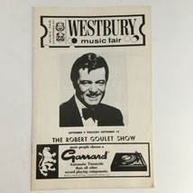 1964 Westbury Music Fair L. Gubber &amp; Shelly Gross Present The Robert Gou... - £35.96 GBP