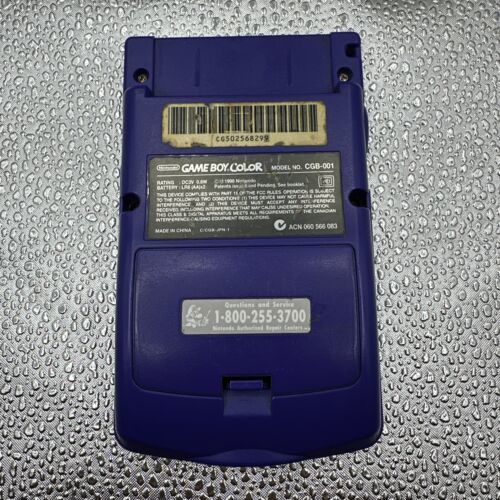  Game Boy Color - Grape (Renewed) : Video Games