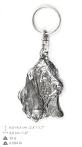 NEW, Basset Hound, dog keyring, key holder, limited edition, ArtDog - £11.61 GBP