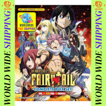 Fairy Tail Complete Box Set TV Series Anime DVD (Vol. 1-328) + 2 Movies - $90.42