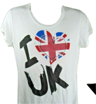 Disney England Epcot World Showcase  UK T-Shirt Kids Size Large USA Made... - £18.56 GBP