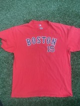 Dustin Pedroia Boston Red Sox MLB Shirt Mens Size XL Short Sleeve Red - $20.85