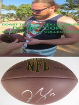 JOSH SITTON GREEN BAY PACKERS,SIGNED,AUTOGRAPHED,NFL FOOTBALL,COA,WITH P... - £86.04 GBP