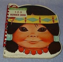 Old Vintage Children&#39;s 1-2-3 Number Book 1965 - £4.75 GBP