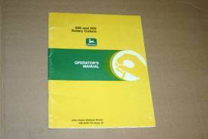 JD John Deere 506 &amp; 606 Rotary Cutters Operators Manual - $24.95
