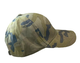 New Dittos Camouflage Green Adult Baseball Style Hat Strap Back Cap Cotton - £9.61 GBP