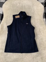 New Patagonia Better Sweater Navy Blue Vest Size Large Mens Logo Embroid... - $59.39