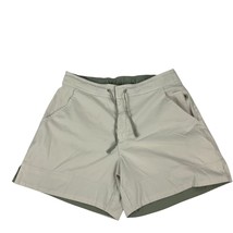 Danskin Now Ladies Size M 8/10 Beige Athletic Shorts Polyester/Spandex - $14.00