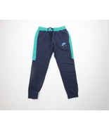 Vtg Nike Air Mens Medium Faded Spell Out Color Block Cuffed Joggers Swea... - $921.75 MXN