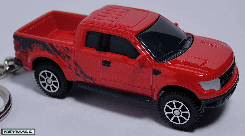 KEYCHAIN 2010~2011~2012 RED FORD F150 RAPTOR TRUCK PORTE CLE - £27.51 GBP