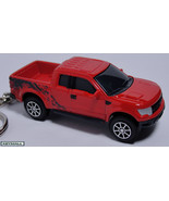 KEYCHAIN 2010~2011~2012 RED FORD F150 RAPTOR TRUCK PORTE CLE - €30,30 EUR
