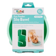 Outward Hound Fun Feeder Slo Bowl Slow Feeder Dog cat Bowl, Small Tiny,T... - $13.99