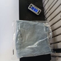 Maurices Jean Skirt Women’s 8 (28x16) Distressed Frayed Stretch Front Button image 9