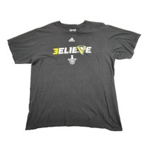 Pittsburgh Penguins Believe 2018 Stanley Cup Playoffs T Shirt Mens XL Black - $23.51