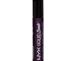 NYX Liquid Suede Cream Lipstick - New - 18 Foul Mouth (Navy Black) - $6.99