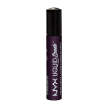 NYX Liquid Suede Cream Lipstick - New - 18 Foul Mouth (Navy Black) - £5.49 GBP