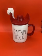 Captain Hook Mug w/Lid  Rae Dunn Artisan Collection by Magenta Disney 178 - £10.04 GBP