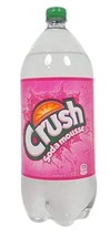 24 Big Bottles Of Clear Crush Cream Soda Pop Soft Drink 2L Each Free Shipping - £184.83 GBP
