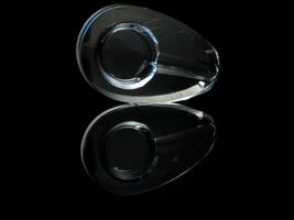 Alfred Dunhill Crystal Cigar Ashtray. 6.75" L x 4.25" W  x 1.75" H   #002 image 8