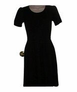 Lularoe AMELIA solid black xxs - $42.75