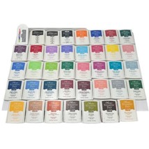 Stampin&#39; Up! Classic Ink Pad Lot of 39 Colors Earth Elements Rich Regals... - $74.20