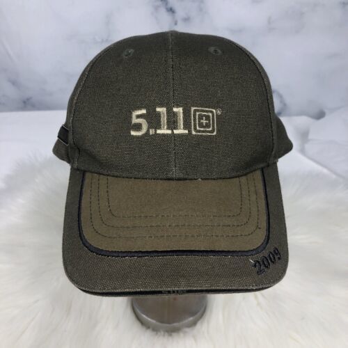 2009 511 5.11 Tactical Baseball Cap Hat Moss Green Olive Una Luce Per La... - $14.95