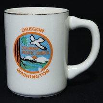 Boy Scouts VTG BSA Mug Cup Oregon, Washington, Columbia Pacific Council RARE - £39.86 GBP