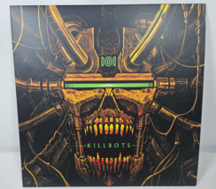 AUTOGRAPHED Protector 101 Killbots Limited Edition Clear Neon Green Viny... - £31.41 GBP